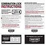 Vaultz Cash Box Stoarge Container w/ Combination Lock, Plastic, Black (VZ00308-CAM)~#|#~94D195DB-C1C2-415A-898E36AB86F705AF_sc7