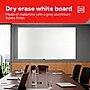 TRU RED™ Melamine Dry Erase Board, Gray Frame, 8' x 4' (TR59351)~#|#~94D730BC-9351-4479-9E5C844256AF2401_sc7