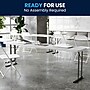 Flash Furniture Elon Folding Table, 96" x 18", Granite White (DADYCZ2442GW)~#|#~94D8EBCA-D251-4744-9CE50F231C15D193_sc7