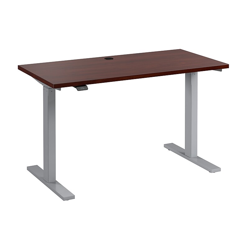 Bush Business Furniture Move 60 Series 48"W Electric Height Adjustable Standing Desk, Hansen Cherry (M6S4824HCSK) image 1