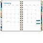 2026 Global Printed Products Watercolor Butterflies 5.9" x 8" Weekly & Monthly Planner, Paperboard Cover (FSHN-CY26-58-33)~#|#~94E6F900-AACA-4785-8BEB7BCD00BEBC01_sc7
