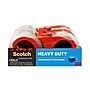 Scotch Heavy Duty Packing Tape with Dispenser, 1.88" x 54.6 yds., Clear, 4/Pack (3850-4RD)~#|#~94EE5BB8-507E-48BC-B65C76F99B5D1C07_sc7