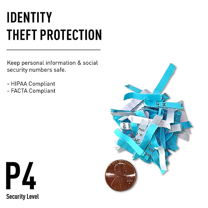 IDEAL 4003 P-4 Security 36 Sheet Cross Cut Multi-Media