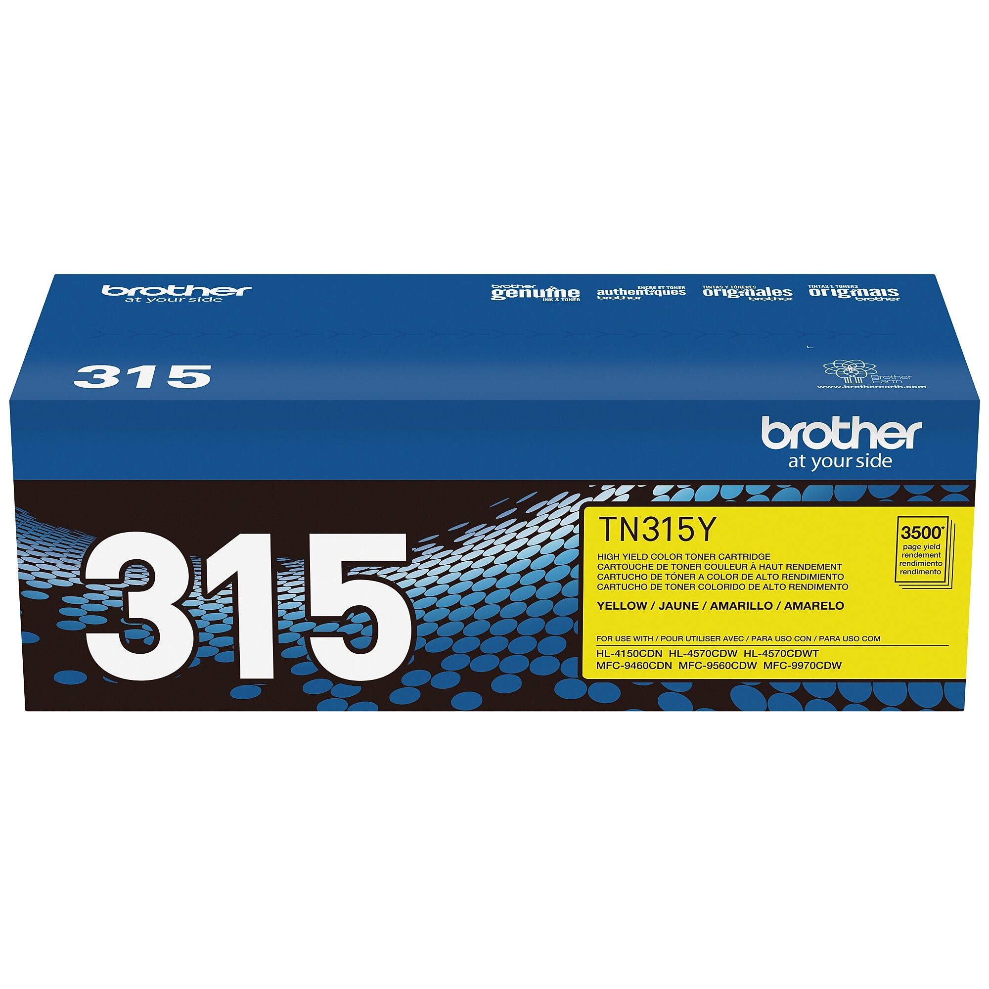 Brother TN-315 Yellow High Yield Toner Cartridge   (TN315Y) Sansujyuku sansujyuku.com