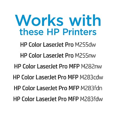 HP 206A Black Standard Yield Toner Cartridge, Prints Up to 1,350 pages (W2110A) Sansujyuku sansujyuku.com