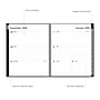 2026 Blue Sky Enterprise 11" x 8.5" Weekly & Monthly Personal Organizer, Plastic Cover, Black (158017)~#|#~94F8E61B-73B9-48CB-8BE2A5C36BD404FB_sc7