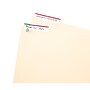 Avery Easy Peel Laser/Inkjet File Folder Labels, 2/3" x 3-7/16", White/Red, 252 Labels/Pack (5201)~#|#~94FF095D-9ED7-424C-A1CB59CF073346DC_sc7