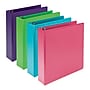 Samsill Earth's Choice Plant-Based  2" Durable View Binders, 3-Ring, Made in USA,  Assorted Fashion Colors, 4/Pack (MP48669)~#|#~9508AF1A-8C52-4F03-88E1D9259851933E_sc7