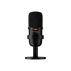 HP HyperX QuadCast S Wired Condenser Microphone, Black, Gray