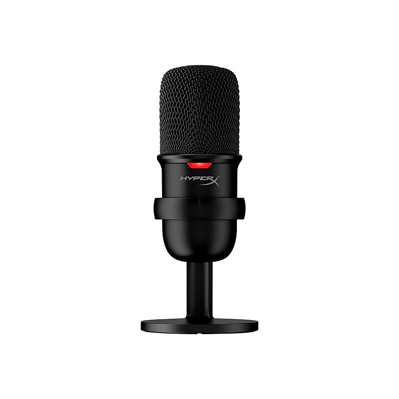 HP HyperX SoloCast Condenser Microphone, Black (4P5P8AA) image 1