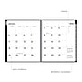 2026 Blue Sky Enterprise 10" x 8" Monthly Personal Organizer, Plastic Cover, Black (158013)~#|#~95120152-95B3-4354-9FD9228611385834_sc7