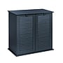 Household Essentials 2-Section Tilt-Out Laundry Sorter Cabinet with Shutter Front, Navy (HE1138)~#|#~95146FED-8269-4138-8CC08C64D2CC9C5E_sc7