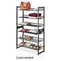 Whitmor 3-Tier Stacking Shoe Rack, Gunmetal (6905-8770-BB)~#|#~95151647-6C11-45DF-81F158A62278338C_sc7