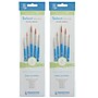 Princeton Select Artiste Mixed Media Synthetic Variety Brush Set No. 10, 5/Set, 2 Sets/Bundle (PBXP3750SET110-2)~#|#~951615AD-00C4-45E0-AAA3A136492C9F66_sc7