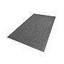 M + A Matting WaterHog Squares Fashion Commercial Wiper/Scraper Entrance Floor Mat, 6' x 8', Medium Grey (2805768170)~#|#~951852DB-3100-41A7-819C523509A28111_sc7
