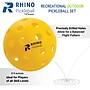 Champion Sports Recreational Outdoor Pickleball Set, Yellow (CHSPB6OTDSET)~#|#~951DEEA1-11BC-4CC2-AD67C689F67046B8_sc7