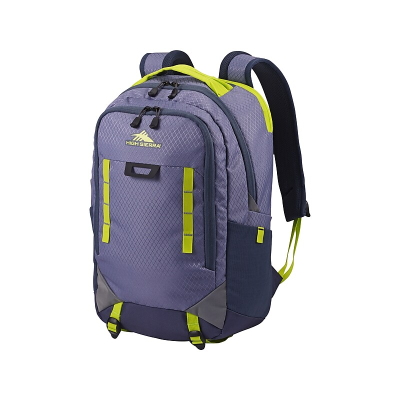 High Sierra Litmus Backpack, Geometric, Slate Blue/Indigo Blue (130365-9669) image 1
