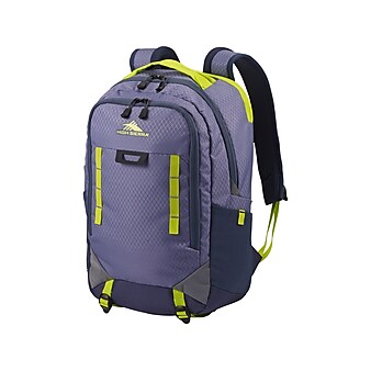 High Sierra Litmus Backpack, Geometric, Slate Blue/Indigo Blue (130365-9669)