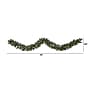 Nearly Natural Frosted Swiss Pine Artificial Garland, 9' (W1102)~#|#~952305D5-05A1-46F9-AD93BD79BB5C360D_sc7