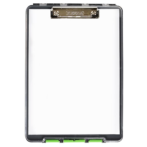 Dexas International ClearView Clipcase Storage Clipboard, Letter