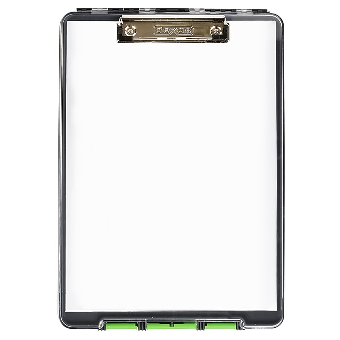 Dexas International ClearView Clipcase Storage Clipboard, Letter