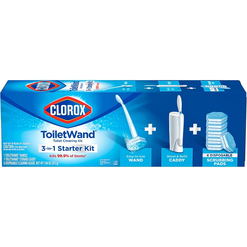 Clorox ToiletWand Disposable Toilet Cleaning System (COX03191) image 1