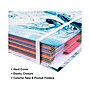 Global Printed Products 8.5" x 11" Budget Planner & Monthly Bill Organizer, Paperboard Cover, Blue/White (GPP-0073B)~#|#~952B127D-7259-4494-A97F3BB7E0AABD04_sc7