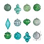 Nearly Natural Holiday Lux Shatterproof Silver Christmas Tree Ornament Set, 100mm, 12/Set (D1004-SV)~#|#~952FFD4B-6B00-410E-B168F099D5093041_sc7