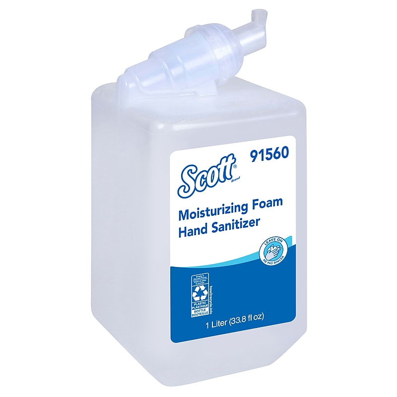 Scott Pro Foaming Hand Sanitizer Refill, Fresh Scent, 1000 mL., 6/Carton (91560) image 1