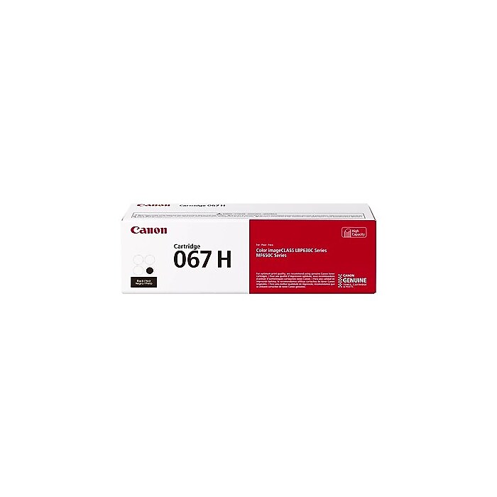 Canon 067 H Black High Yield Toner Cartridge (5106C001) | Staples