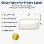 Avery Laser/Inkjet Rectangle Multipurpose Labels, 2" x 4", White, 100/Pack (S00-DMZ)~#|#~9536D42D-E64C-4D46-B031EBE3752B13CB_sc7