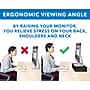 Mount-It! Ventilated Monitor Stand, Up to 32" Monitor, Black (MI-7365)~#|#~953948AE-8A2C-4A36-8801D69CC8B38AE6_sc7