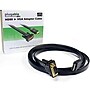 Plugable Active Adapter 6' HDMI to VGA Video Monitor Cable, Male to Male, Black (HDMI-VGA)~#|#~953A154C-6669-4FE4-9D43C47DD0B5AB30_sc7