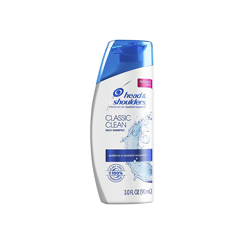 Head & Shoulders Shampoo, Classic Clean, 3 Fl. Oz. (3700096282) image 1