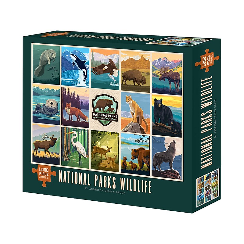 Willow Creek National Parks Wildlife 1000-Piece Jigsaw Puzzle (49151) image 1
