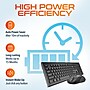 Delton Ultra Slim KB7 Wireless Keyboard and S8 Optical Mouse Combo, Black (DKBMKIT2-WB)~#|#~95475711-B9DB-47D9-865A4EEF59D4109C_sc7