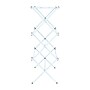 Household Essentials Steel Folding Clothes Drying Rack, White (HE1166)~#|#~9549B647-A992-49F5-A8D0F0180DC2E86F_sc7