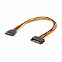 Rocstor 1' SATA to SATA Power Cable, Male to Female, Red (Y10C866-RD)~#|#~9553BBC6-A685-4316-91949C6B1F46F398_sc7