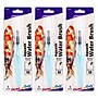 Pentel Arts Aquash Nylon Watercolor Brush, 3/Bundle (PTAFRHMBP-3)~#|#~95556BFD-9C41-4C55-9F04974107827028_sc7