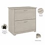 Bush Furniture Cabot 31"W 2-Drawer Lateral File Cabinet, Letter/Legal, Linen White Oak (WC31180)~#|#~955A1E7A-702F-43A1-A96ADCAB2D56928D_sc7
