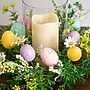 Nearly Natural 8-in Artificial Easter Candle Holder Arrangement (A1879)~#|#~955A9730-ED9C-45FA-8A191D78C619E1AE_sc7
