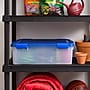 Iris Medium Plastic Storage Bin, 7.87" x 17.75"x 23.60", 41.2 Qt., Clear (500202)~#|#~955B5C26-1F30-4C79-9C2A6FC4EBA2C625_sc7