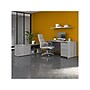 Bush Business Furniture Studio C 60"W Office Desk with Storage Return and Mobile File Cabinet, Platinum Gray (STC042PGSU)~#|#~955C0128-8B67-4947-BFDF8F120B0B3E4E_sc7