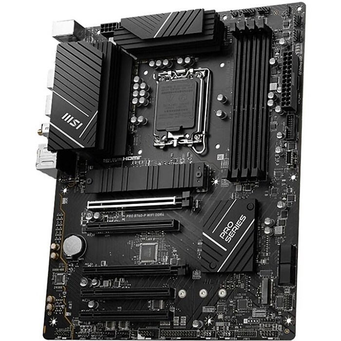 MSI PRO Socket LGA 1700 ATX Intel Gaming Desktop Motherboard
