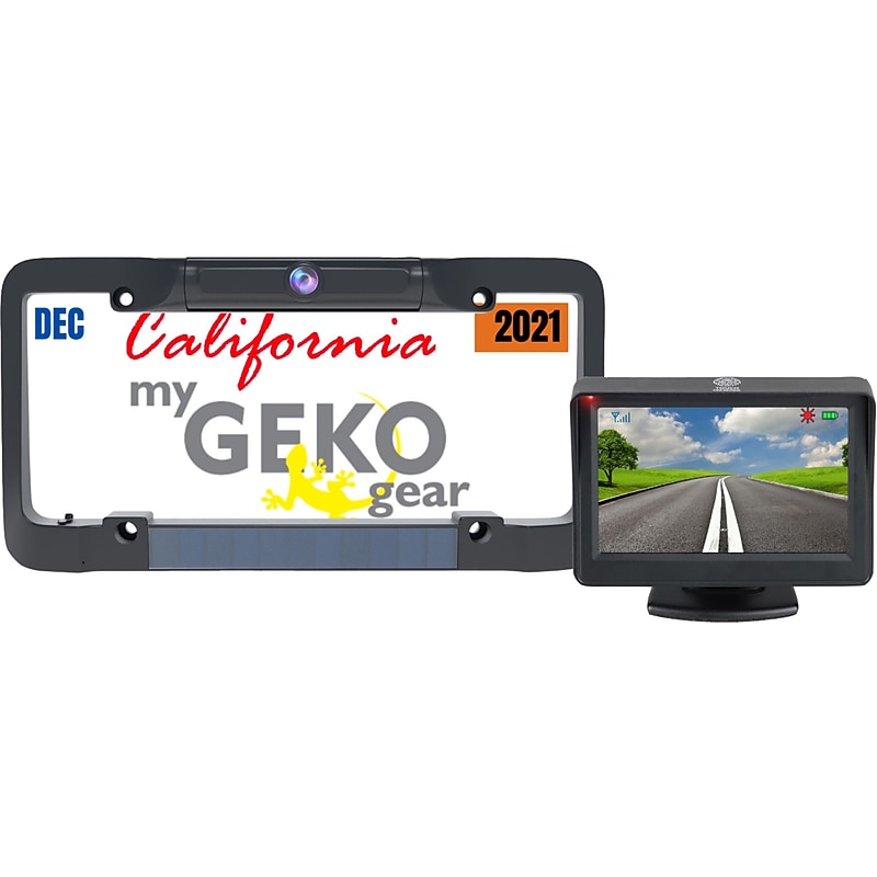 GekoGear SOLARST Solar-Powered Backup Camera (SBC01) image 1