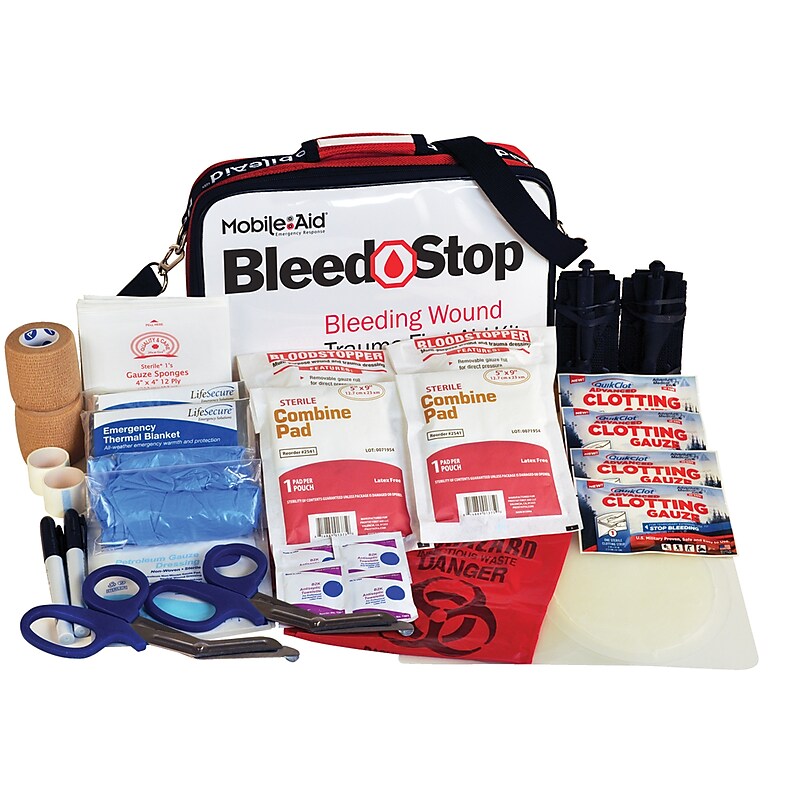 MobileAid BleedStop Double 300 Bleeding Control & Gunshot 2-Person Bleeding Control Kit (32724) image 1