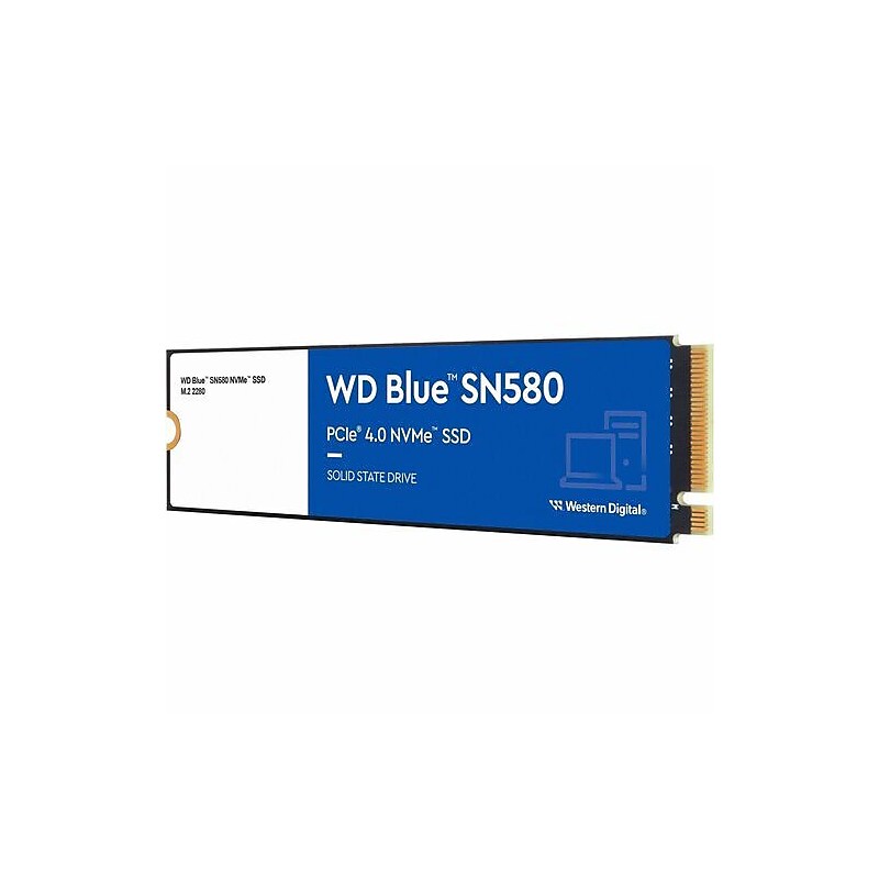 Western Digital Blue SN580 250GB M.2 PCI Express Internal Solid State Drive, TLC (WDS250G3B0E-00CHF0) image 1