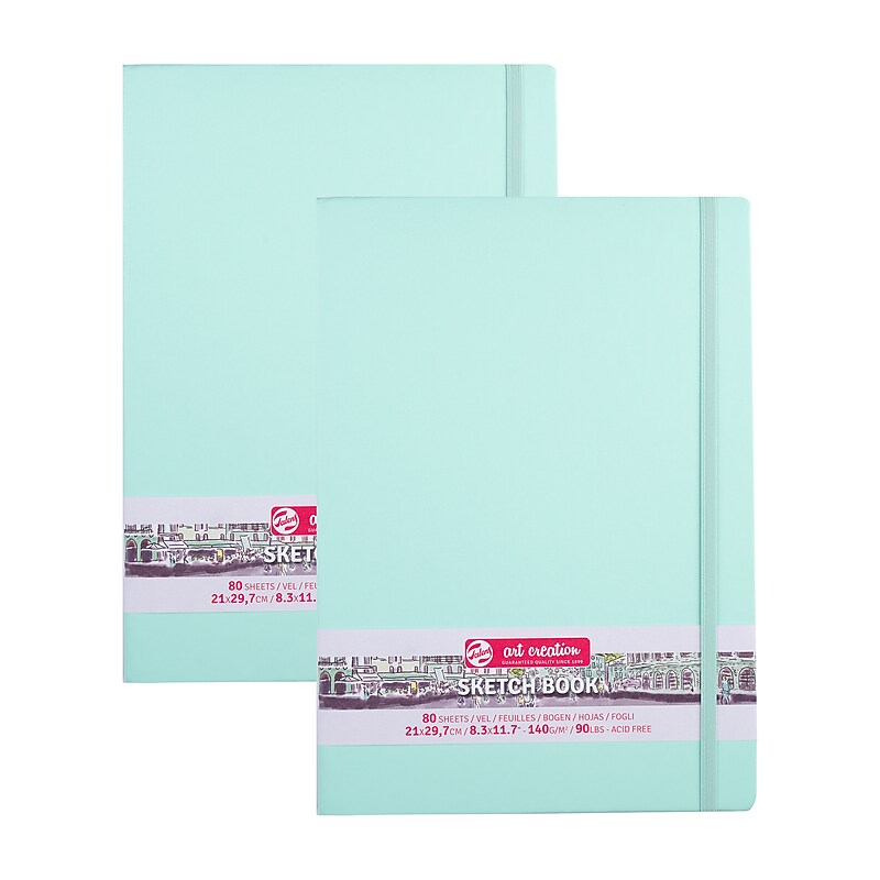 Talens Art Creation 8.3" x 11.7" Sketch Book, 80 Sheets/Book, 2/Bundle (TLN9314033M-2) image 1