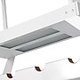Elegant Designs 2 Light LED Overhead Wine Rack, White (WR1000-WHT)~#|#~95671E1F-D0DB-4A76-B8B20DEBBB4C7A72_sc7