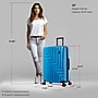 DUKAP Zahav 29.52" Hardside Suitcase, 4-Wheeled Spinner, Teal (DKZAH00L-TEA)~#|#~956A2068-4646-476F-859A7C9CFA16CA94_sc7